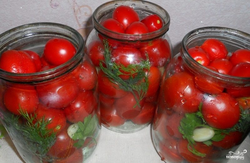 помидоры в собственном соку рецепт