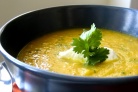 Суп из тыквы с имбирем