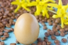 Крашеные яйца кофе (коричневые)