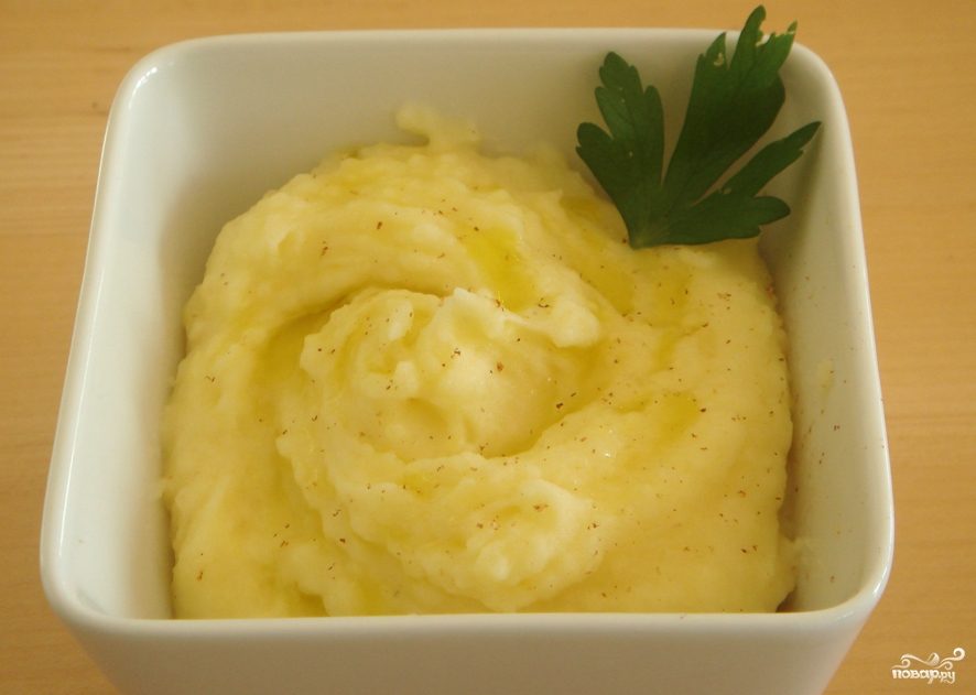 Рецепт Картофельное пюре с чесноком 2