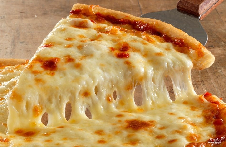 Рецепт Пицца с плавленным сыром